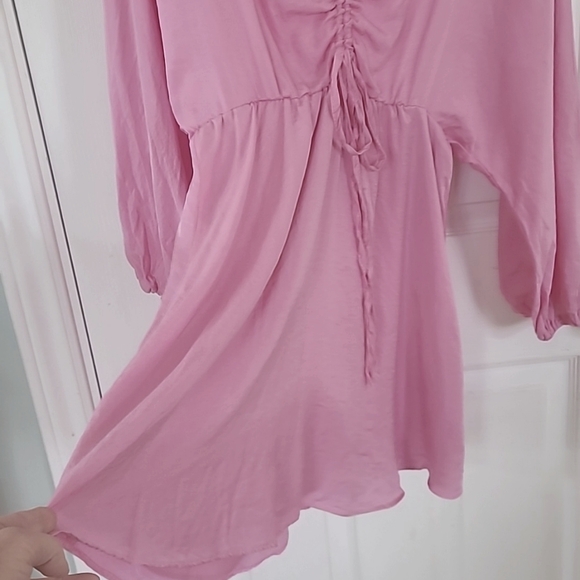 Beautiful Zara ruched pink dress, Excellent Condition 🩷 - Picture 5 of 12